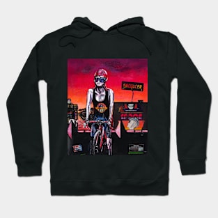 Lady cycling Hoodie